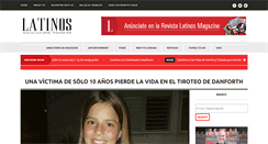 Desktop Screenshot of latinosmag.com